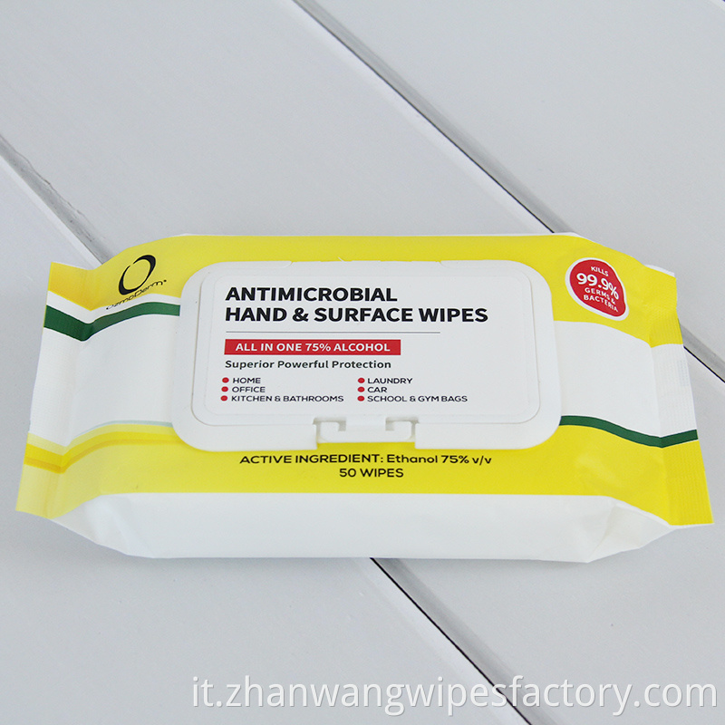 Alcohol Rubbing Wipes